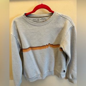 Patagonia fleece lined crewneck!